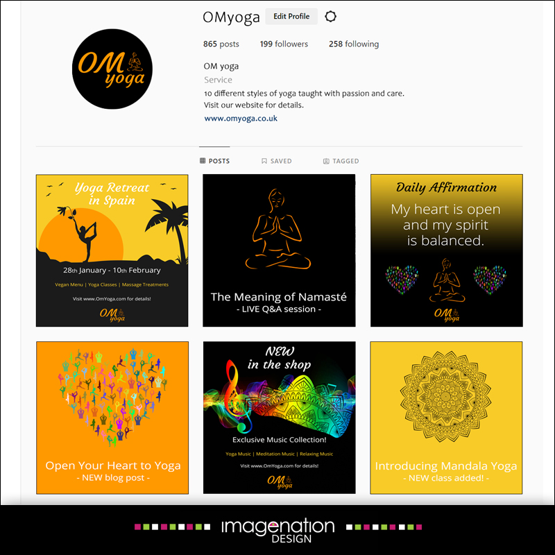 Imagenation Design - designs for social media posts, e-mail, newsletter, digital marketing