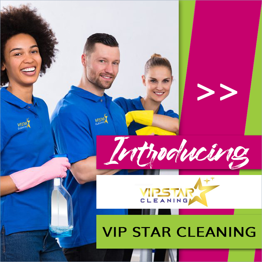 VIP Star Cleaning - Brand Identity by ImagenationStudio.com