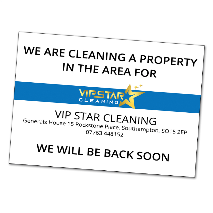 VIP Star Cleaning - Brand Identity by ImagenationStudio.com